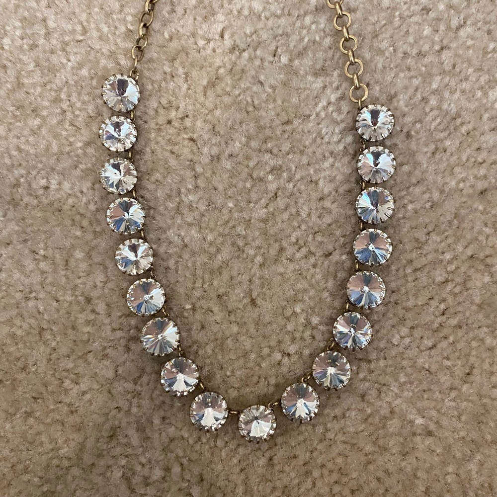 JCrew Crystal Statement Necklace - Picture 2 of 3